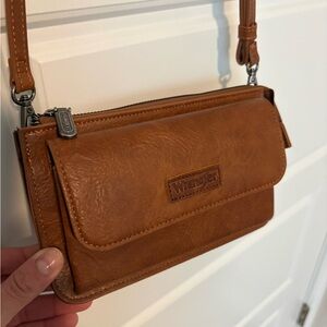 Wrangler Brown Crossbody Bag